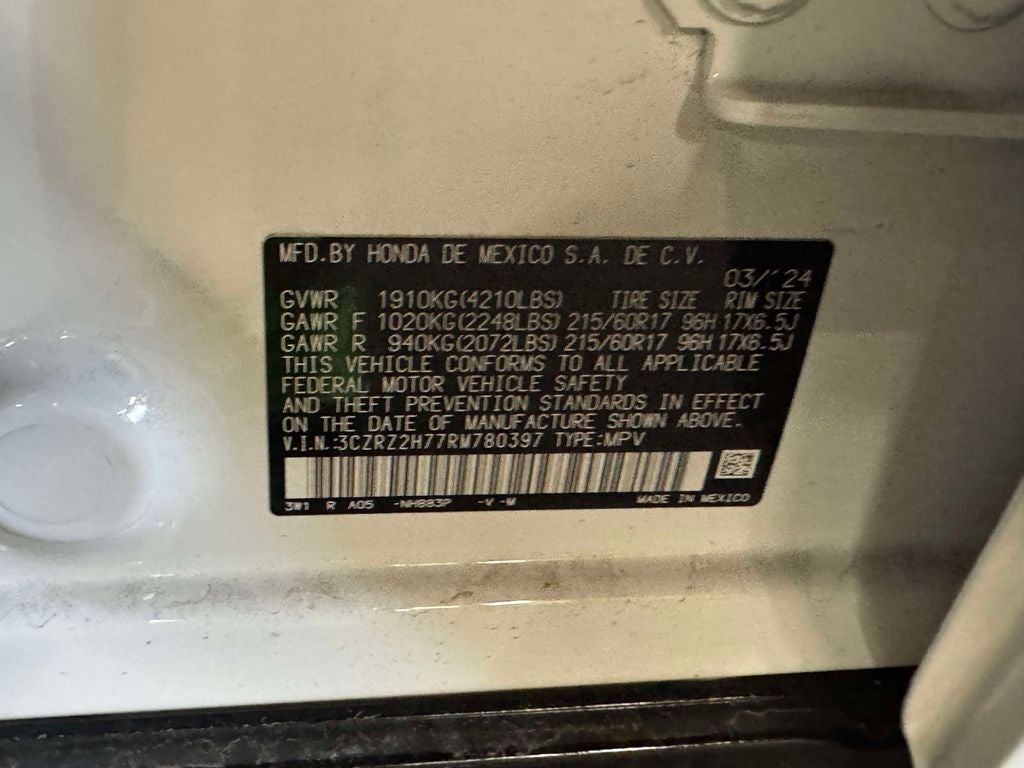 2024 Honda HR-V EX-L