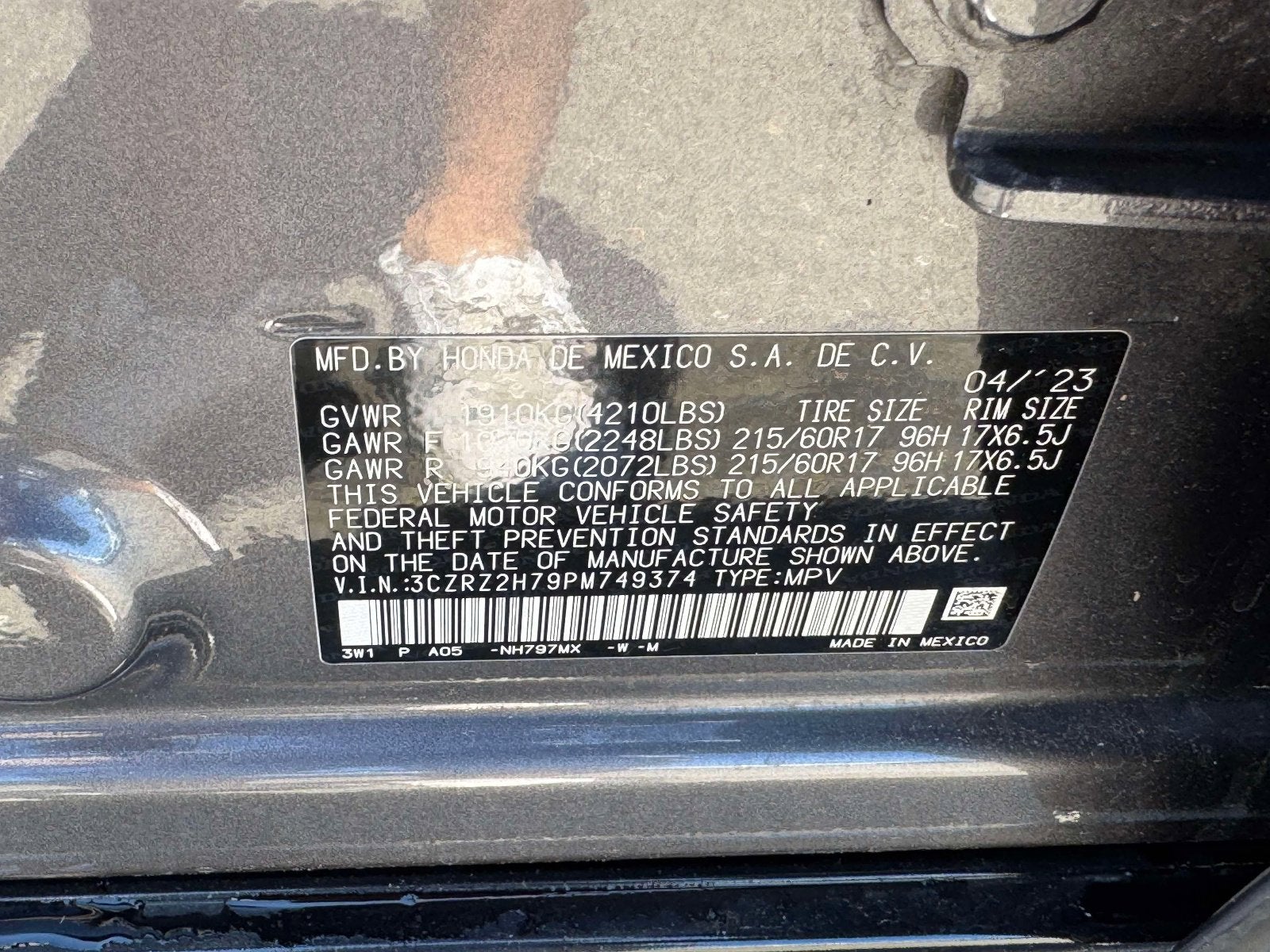 2023 Honda HR-V EX-L