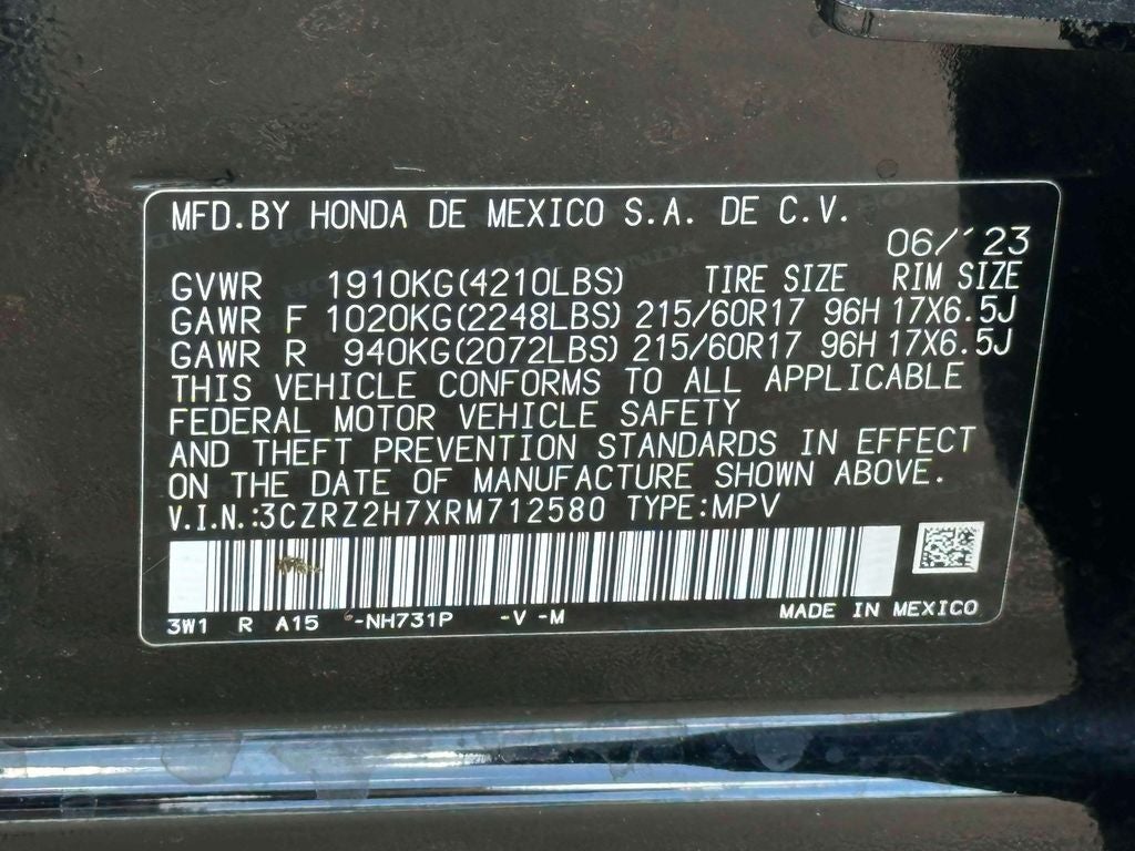 2024 Honda HR-V EX-L