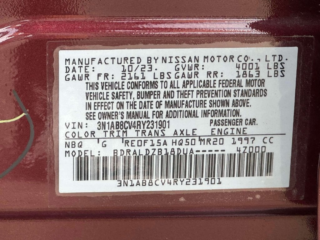 2024 Nissan Sentra SV