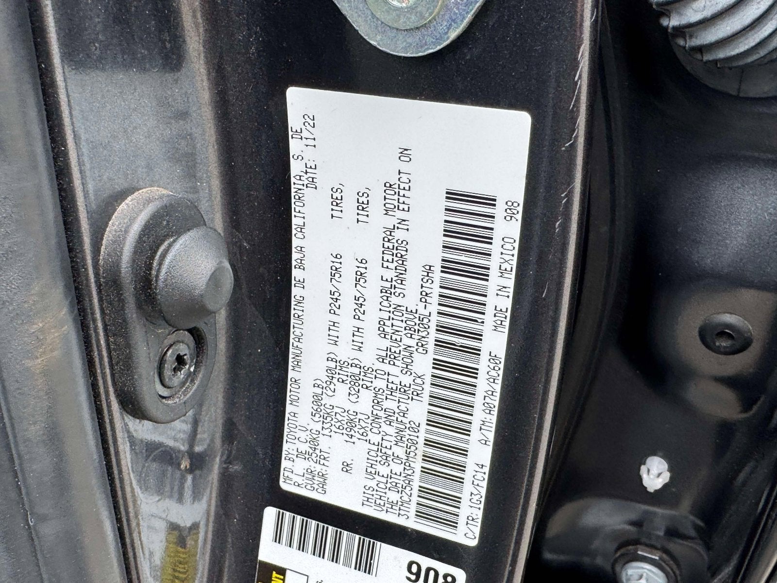 2023 Toyota Tacoma Base