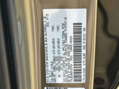 2025 Toyota Tacoma TRD Sport