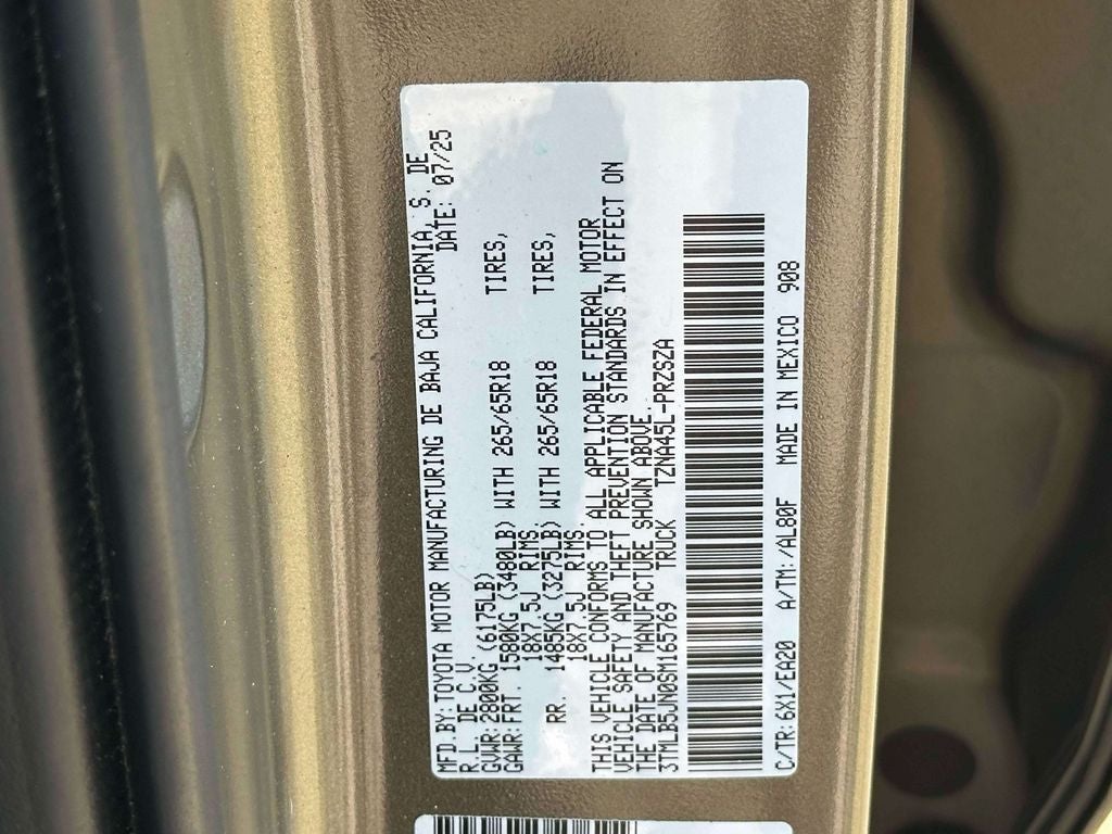 2025 Toyota Tacoma TRD Sport