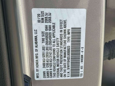 2020 Honda Passport Elite