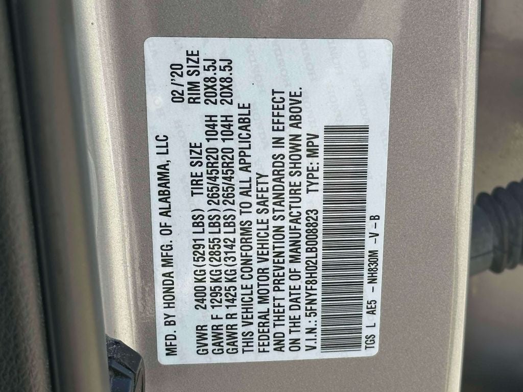 2020 Honda Passport Elite
