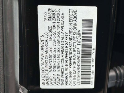 2022 Honda Passport Elite