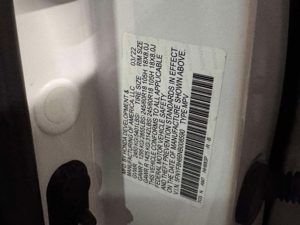 2022 Honda Passport TrailSport