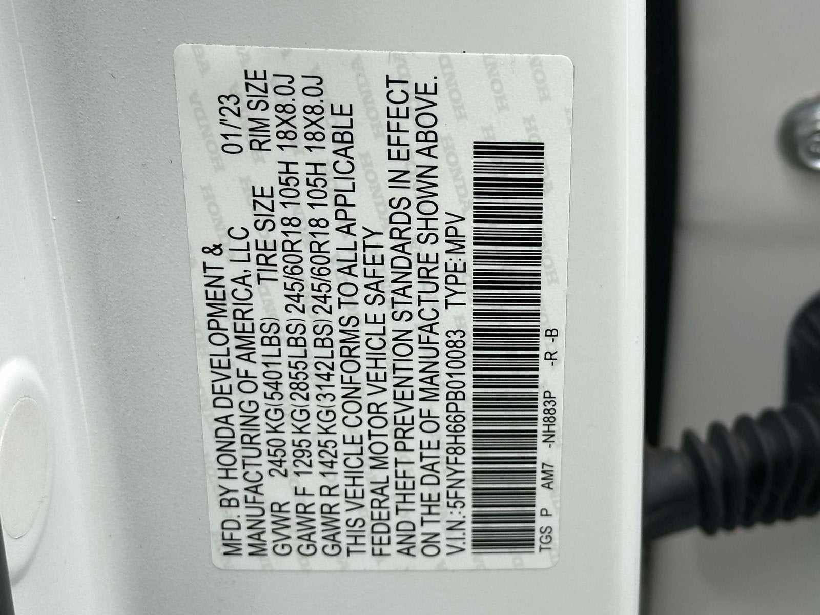 2023 Honda Passport TrailSport