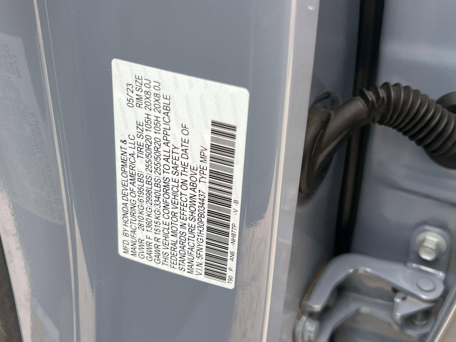 2023 Honda Pilot Sport