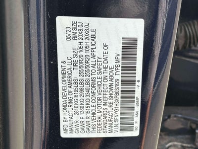 2023 Honda Pilot Sport