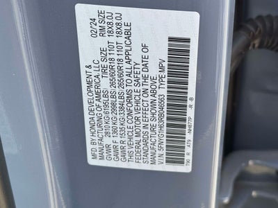 2024 Honda Pilot TrailSport