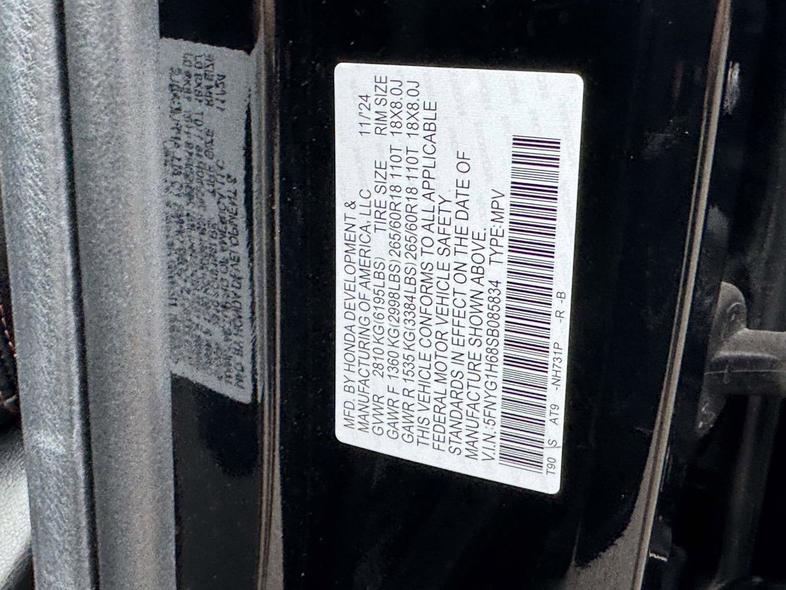 2025 Honda Pilot TrailSport