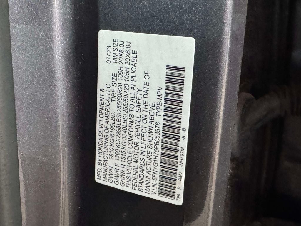 2023 Honda Pilot Touring