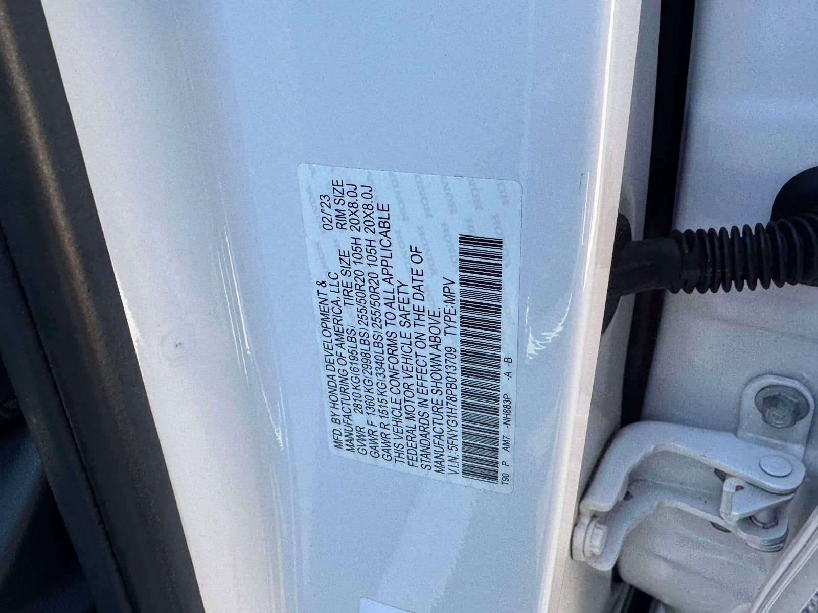 2023 Honda Pilot Touring