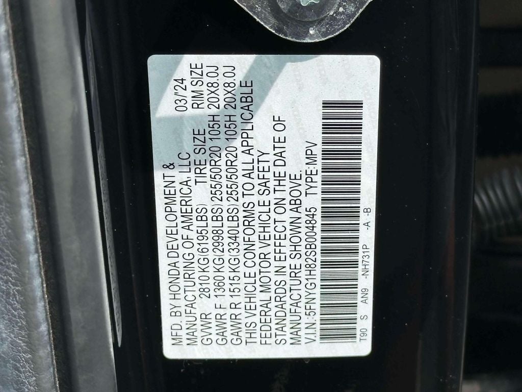 2025 Honda Pilot Elite