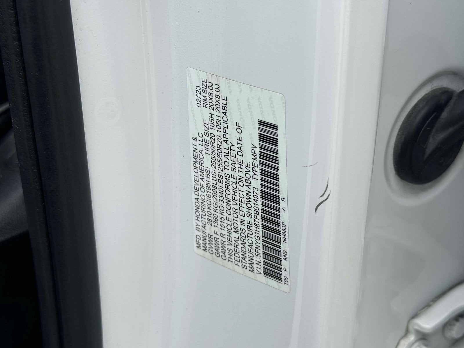 2023 Honda Pilot Elite