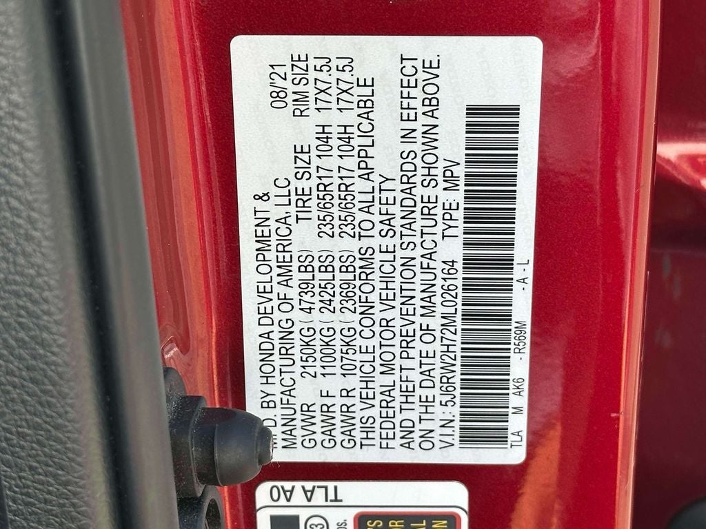 2021 Honda CR-V Special Edition