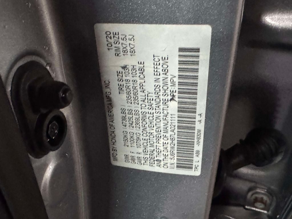 2020 Honda CR-V EX-L