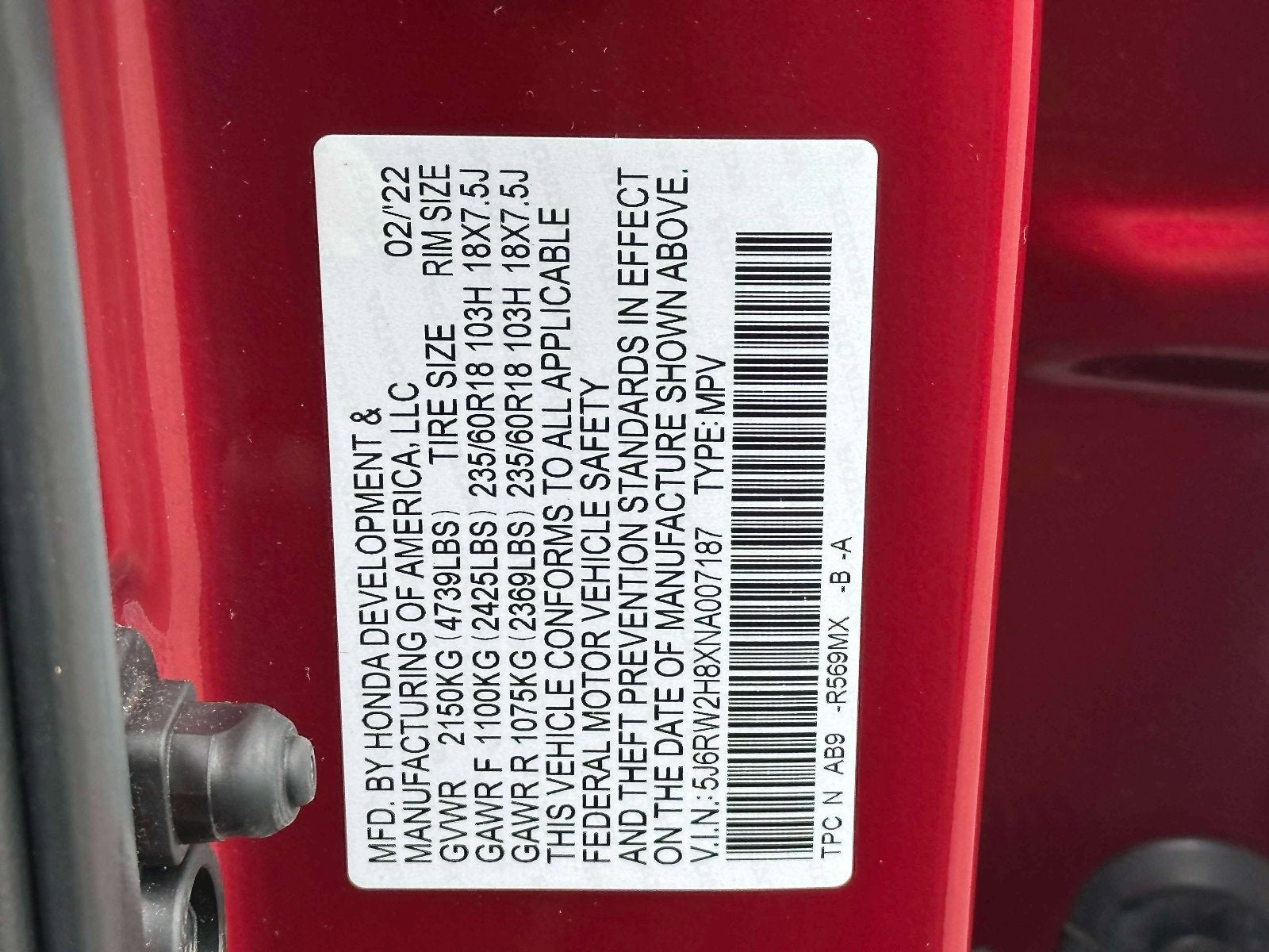 2022 Honda CR-V EX-L