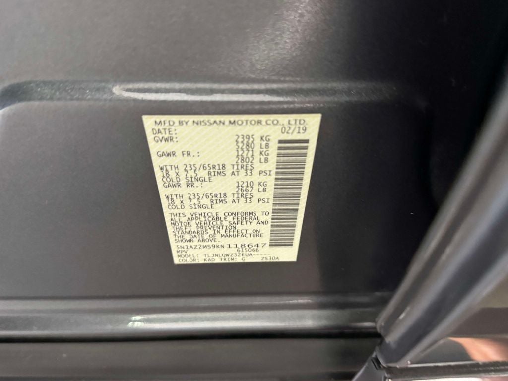 2019 Nissan Murano SV