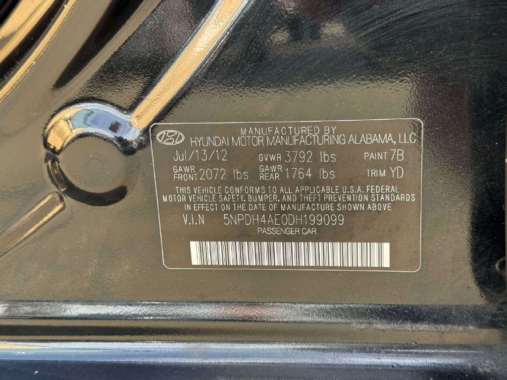 2013 Hyundai Elantra GLS