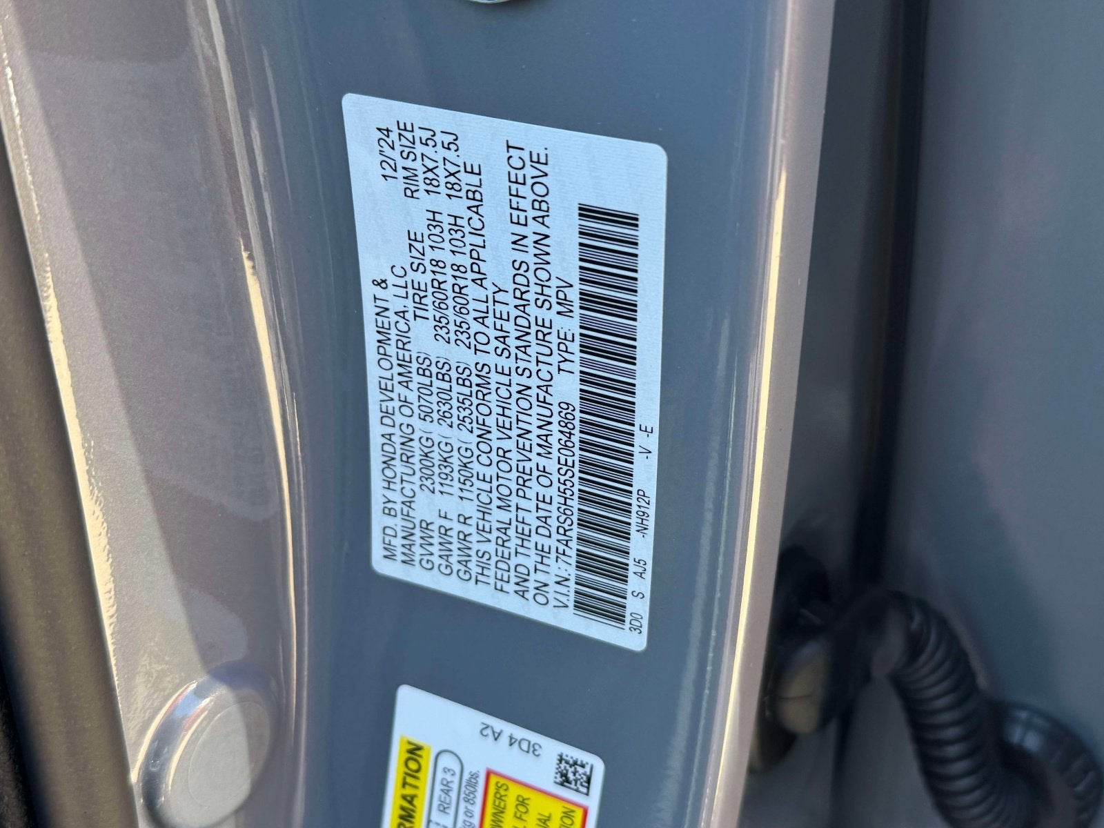 2025 Honda CR-V Hybrid Sport