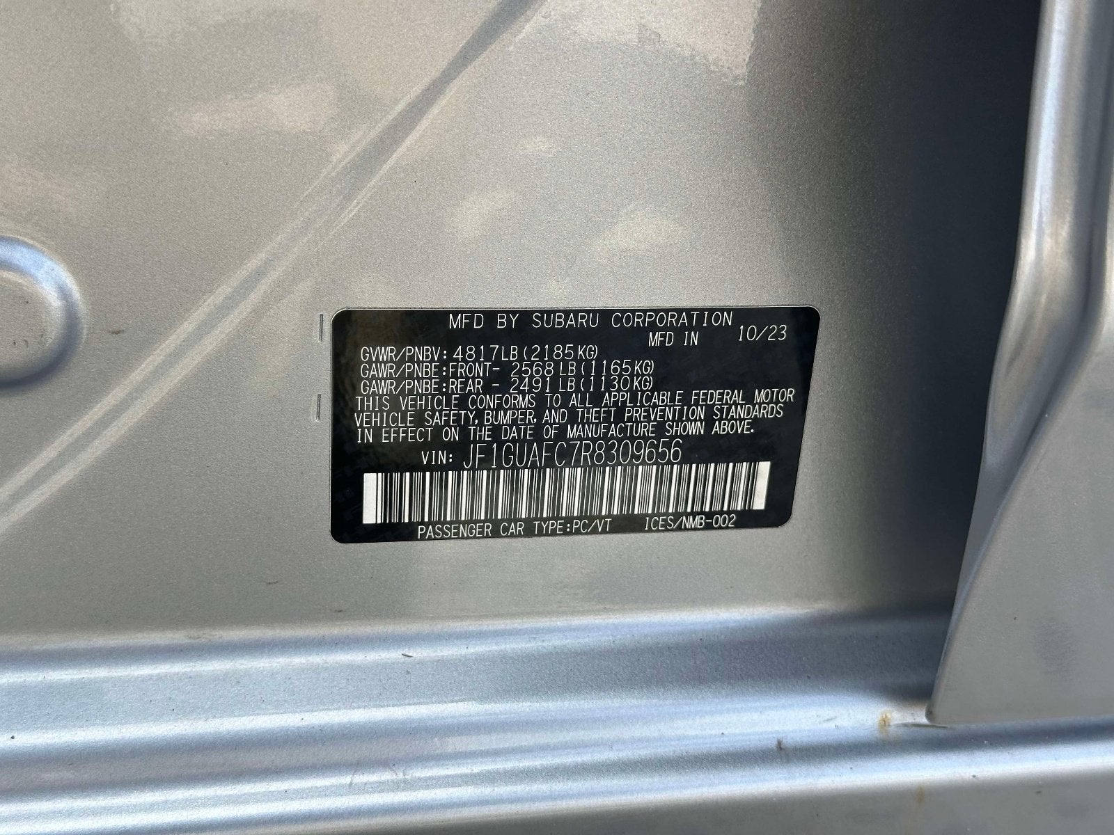 2024 Subaru Impreza Sport