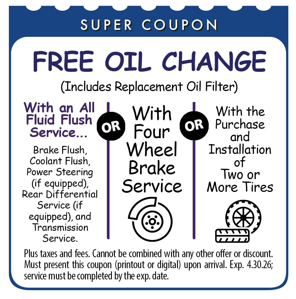 Free Oil Change
