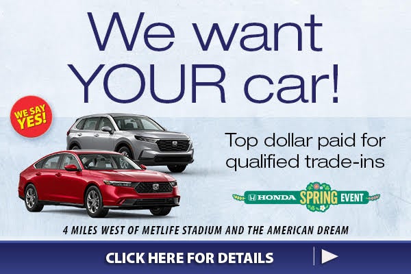 We Want Your Trade In