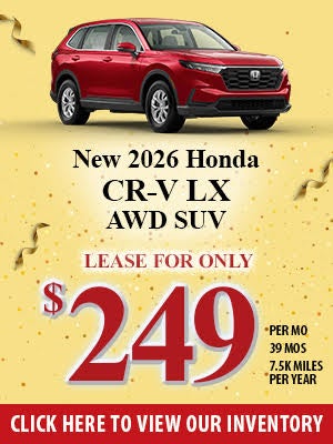 2026 CR-V Lease Special