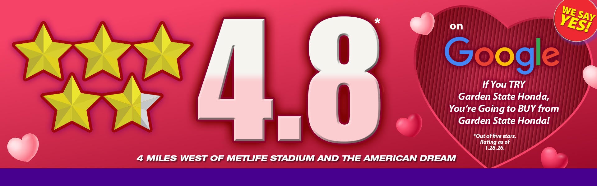 Highest Google Rating!