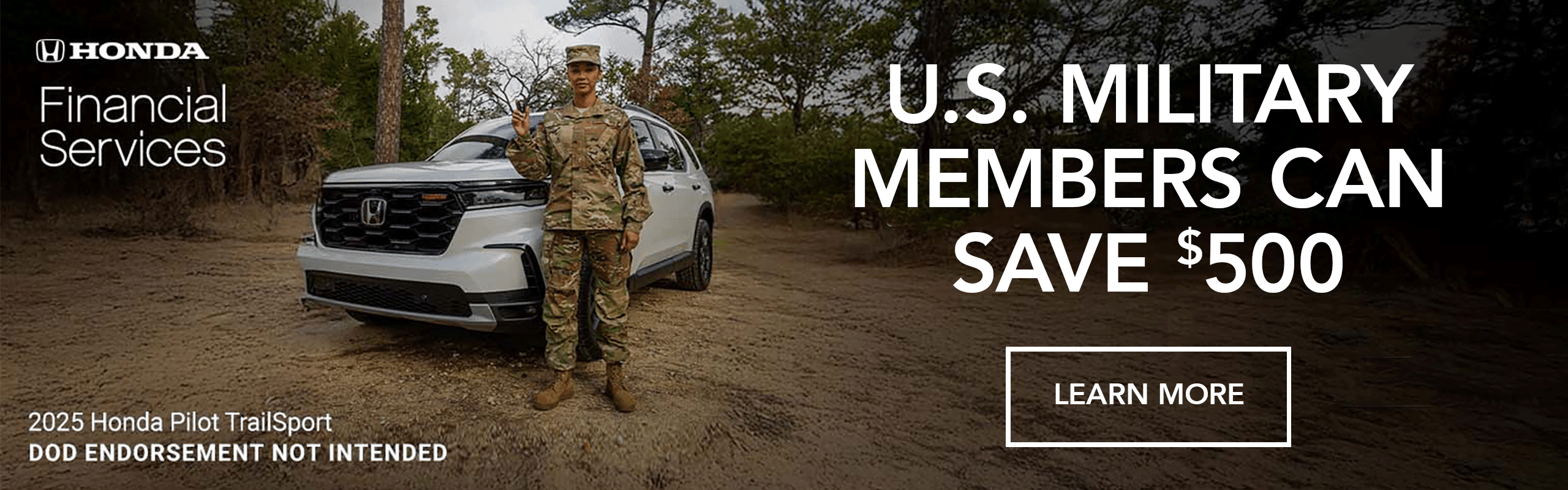 Honda Military Appreciation Offer