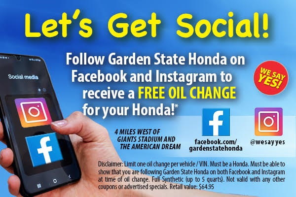 FREE OIL CHANGE!