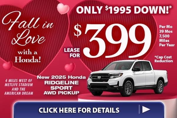 Ridgeline Lease Special