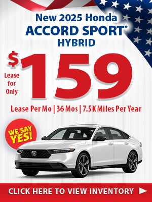 Lease Specials Garden State Honda