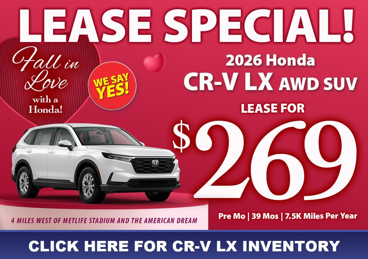 Special CR-V Lease Special