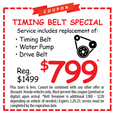 Honda Service & Parts Specials in Clifton Garden State Honda