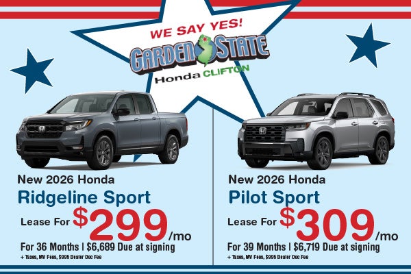 2026 Honda Ridgeline Pilot