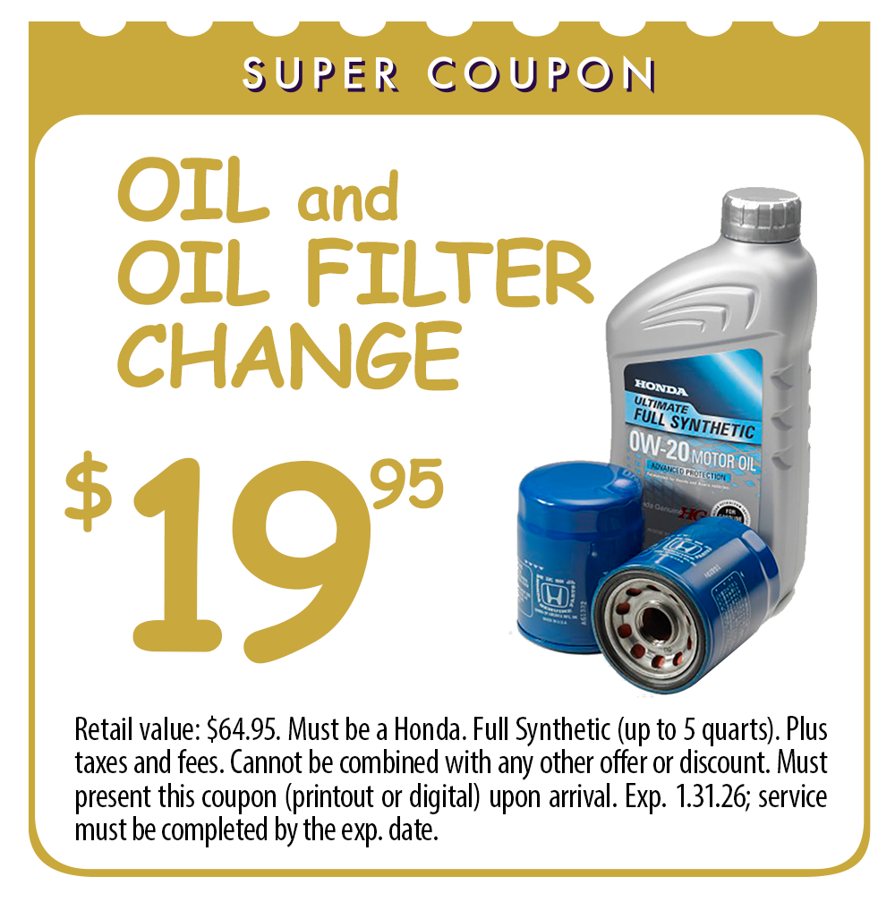 Oil and Oil Filter Change