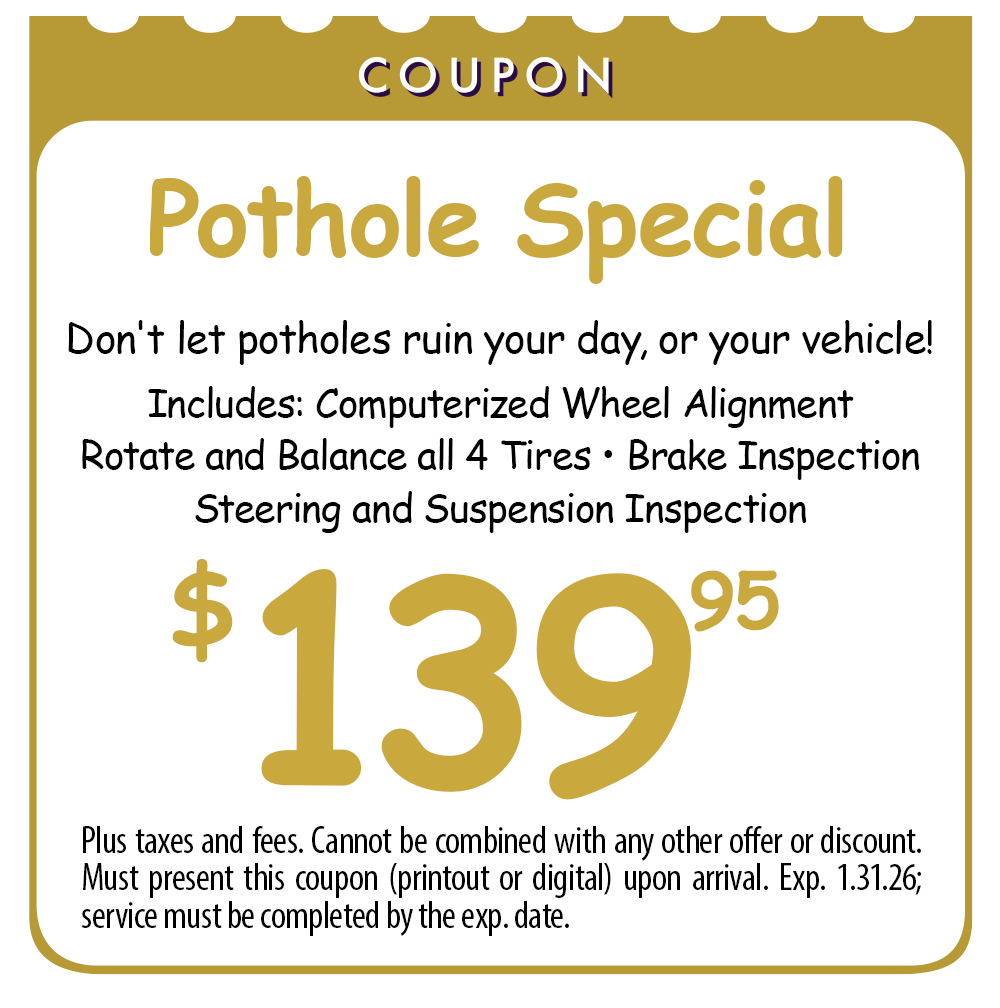 Pothole Special