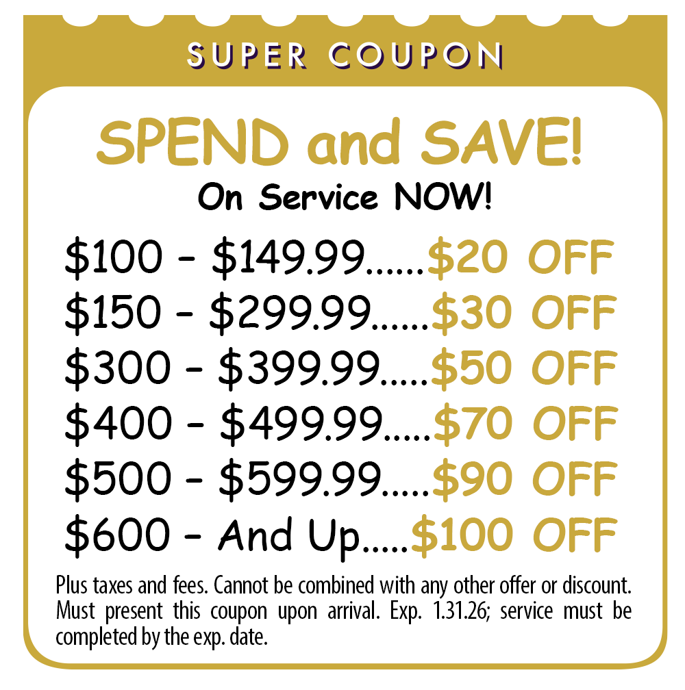 Spend and SAVE!