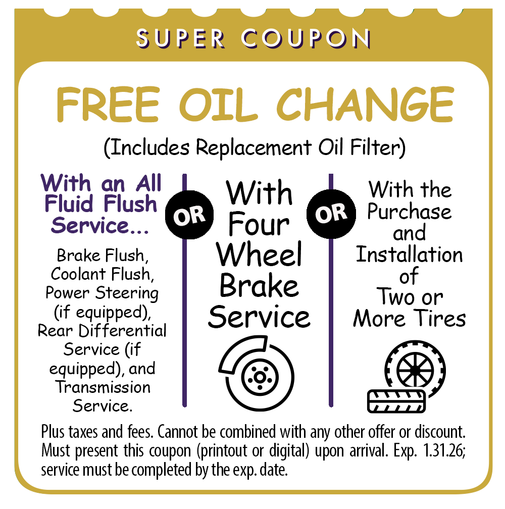 Free Oil Change