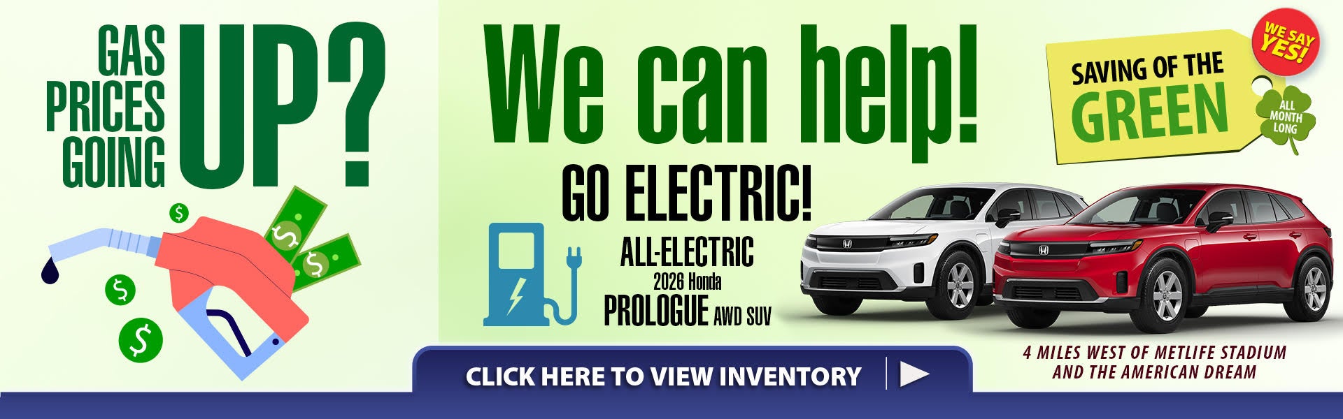 Save $$$... Go Electric!