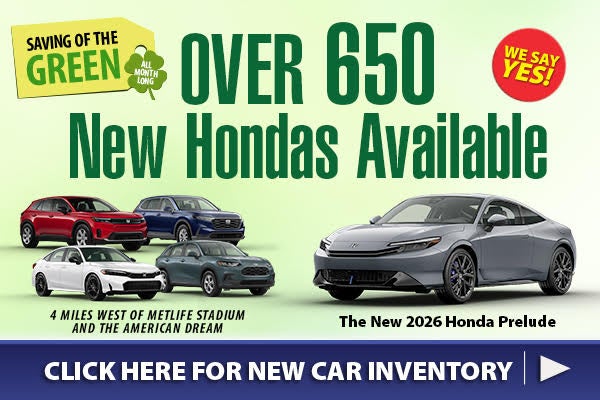 New Honda Inventory