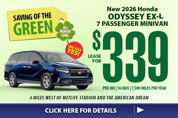 March Honda Lease Specials!