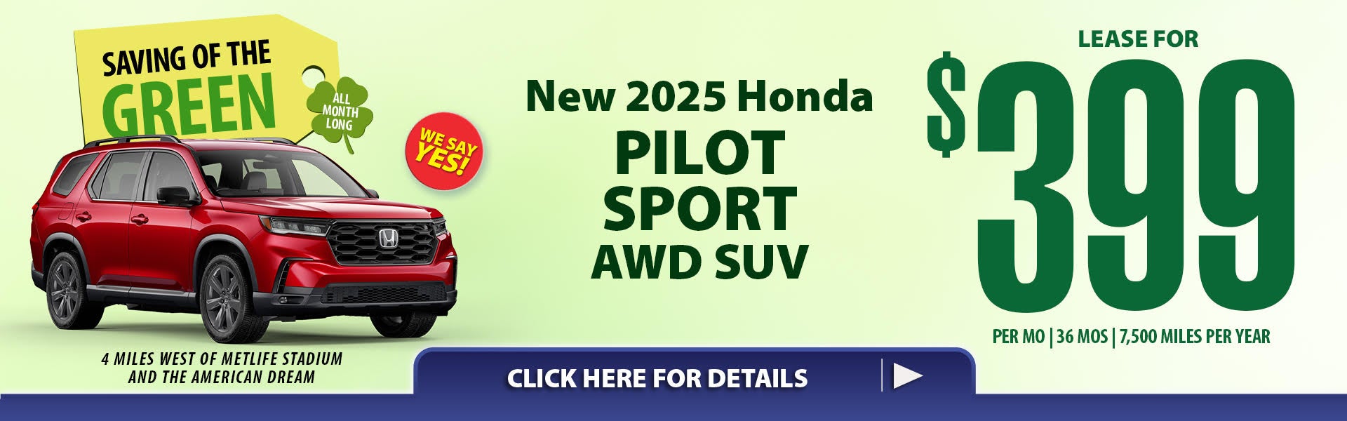 March Honda Lease Specials!