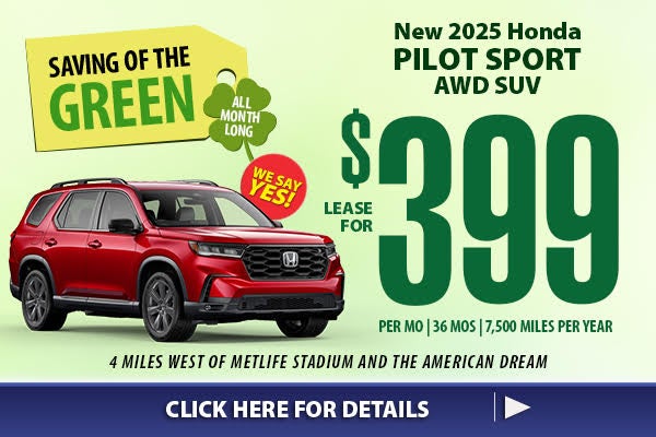 March Honda Lease Specials!