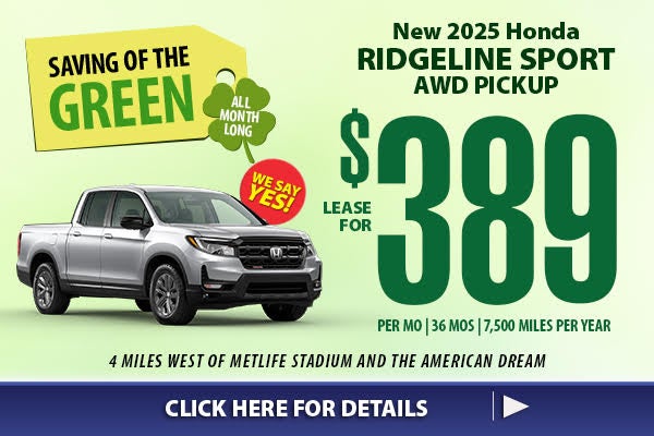 March Honda Lease Specials!