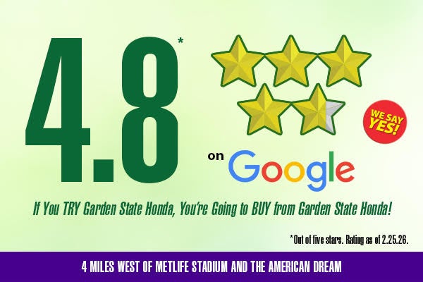 Top Rated Honda Dealer in the Area!