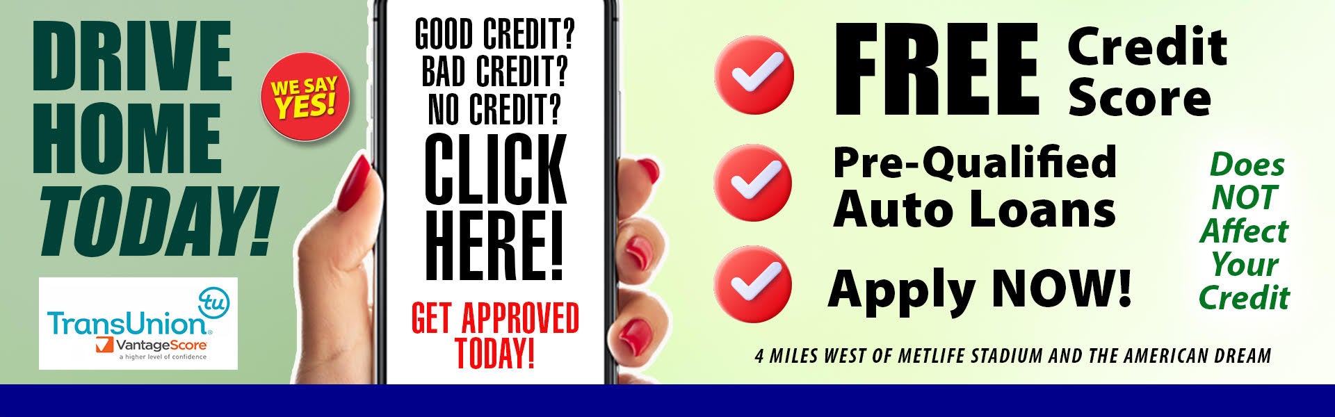 "No Ding" Credit Check!